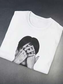 WomanT-Shirt BTS Arirang Tour Merch Bangtan Sonyeondan Graphic Tee - White - View 2