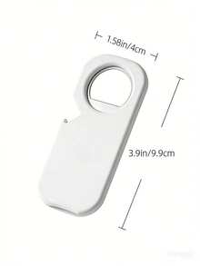1pc Bottle Opener, Beverage Bottle Opener, Magnetic Bottle Opener For Refrigerators, Made Of Stainless Steel, Non-Slip And Easy To Store. Suitable For Parties, Bars, And Gatherings. A Summer Essential, Perfect For Wedding Season, Graduation Season, And Mother's Day Gifts. - Multicolor - View 4
