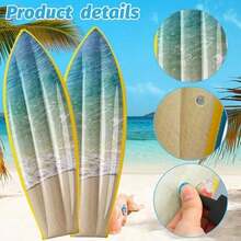 4 Pcs Inflatable Surf Board Inflatable Luau Party Decorations Blow Up Surfboard - 4-sea Beach - View 4