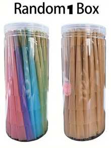 MINAMIZU 1000/200/100/50/30入 天然預捲煙錐捲紙 King Size 超薄慢燃煙錐含濾嘴/管，喇叭管捲紙，適用配件、電子煙、節日/情人節禮物、吸菸配件、父親節禮物 - 混色 - 查看 11