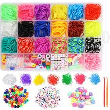 Bộ 800 dây chun, bộ dụng cụ tự làm vòng tay tình bạn, đồ dùng thủ công, ý tưởng trang trí ngày lễ. - Nhiều màu - Xem 8