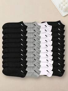 10 Paar unisex Cartoon Muster Knöchelsocken, schwarz, erschwingliche Kleidung, Y2K Stil, süßer Sport, lustige Geschenke (ohne Karte) (ohne Verpackung) - Verschiedenfarbig - Übersicht 2