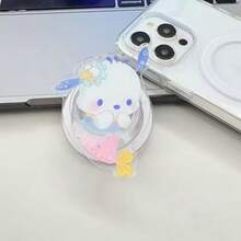 Giá đỡ điện thoại từ tính MagSafe dễ thương, đế sạc không dây có thể gập lại, tương thích với iPhone. - A - Xem 12