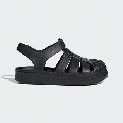 Adidas Dép xăng đan SUPERSTAR dành cho bé trai JS2844