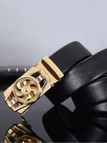 一款百搭的牛仔腰带，提升您的户外休闲风格。 - 黑色 - 查看 2