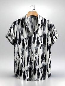 Summer Hawaiian Floral Short Sleeve Polo For Men - A508D-AL23661 - 查看 1