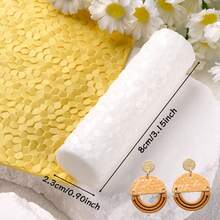 1Pc Polymer Clay Seamless Texture Roller Mold-Durable Plastic Tool For Earring Making, Ceramic Textures,DIY Crafts Jewelry Decoration - A - View 28