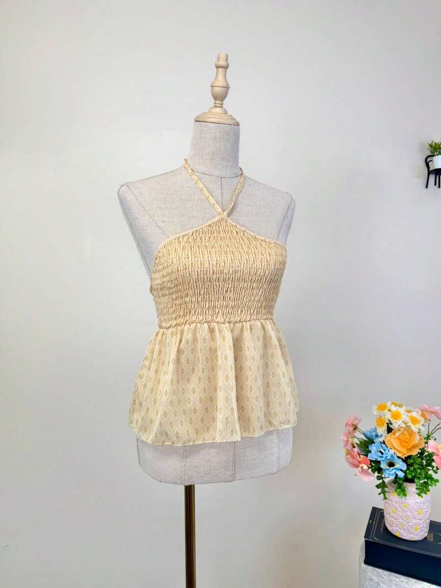 Women T-Shirts - 淡黃 - 查看 1