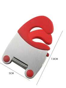 Soporte para utensilios de cocina de acero inoxidable, reposaespátulas para ollas, clip multifuncional de silicona, accesorio de cocina anti-quemaduras - C - Ver 8