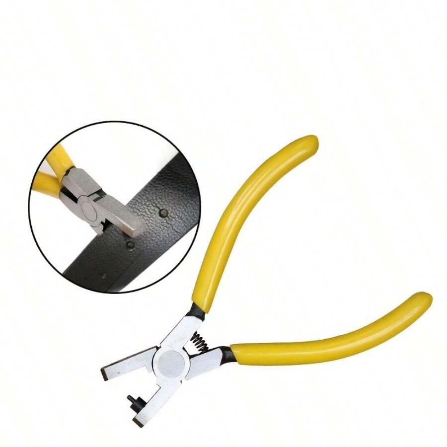 Dụng cụ đục lỗ dây đeo đồng hồ mini 5 inch, dụng cụ đục lỗ dây đeo đồng hồ, dụng cụ đục lỗ dây đeo, dụng cụ đục lỗ da, dụng cụ tự chế tạo lỗ trên da. - A - Xem 1