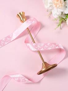 1 cuộn ruy băng satin polyester mật độ cao màu hồng, dài 5 thước Anh, chất liệu mềm mượt, thích hợp để gói bó hoa Ngày của Mẹ, trang trí vòng hoa cưới, dây trang trí tiệc, gói bánh, trang trí tiệc sinh nhật, phụ kiện tóc tự làm và vật liệu may vá. - nơ hồng - Xem 8