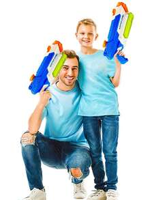 3+ Years Old Unisex Summer Water Gun Toy, Outdoor Swimming Pool Water Sprayer - Multicolor - View 8