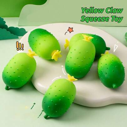 Đồ chơi bóp hình rau củ sống động như thật, sản phẩm mới năm 2026 - Đồ chơi bóp hình dưa chuột, đồ trang trí mát mẻ, quà tặng sinh nhật/lý tưởng/bất ngờ/ngày lễ/cặp đôi/lễ Phục Sinh, phụ kiện game thủ, đồ chơi bóp giảm căng thẳng.