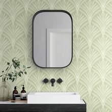 Papel tapiz autoadhesivo de estilo bohemio con hojas verdes removible y reutilizable, apto para dormitorio, baño, gabinete, material de rollo de vinilo, amigable para alquileres - 1PC - Ver 8