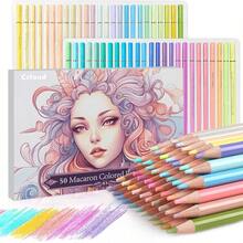 Pensil warna - 24 pensil warna macaron - View 11