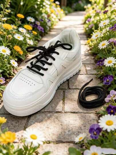 1 Pair 120CM Fashion Round Coffee Brown Shoelaces, Suitable For Flats, Casual Shoes, Oxfords, Shoe Laces Accessories, Laces Only, Shoes Not Included