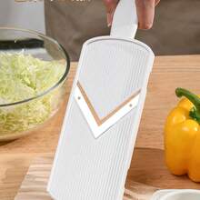 1pc Multi-Function Vegetable Chopper For Cabbage, Lettuce, Purple Cabbage, Cucumber, Greens And Other Salad Ingredients - Multicolor - View 7