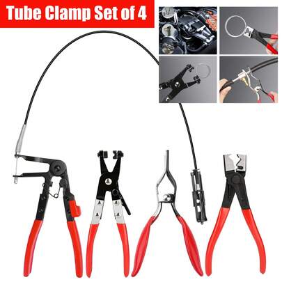 直式软管夹钳、柔性软管夹钳、旋转式软管夹钳、汽车维修用柔性线束夹钳