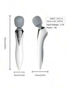 Wireless Full Body Massager, Silicone Massage Heads Suitable For Neck, Back, Shoulder, Waist, Leg And Foot, Suitable For Women, Can Be Used As Holiday Gift - 彩色 - 查看 3