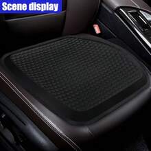 Gel Car Seat Cushion Non-Slip Breathable Automotive Chair Protector Pad Comfortable Cooling Car Interior Seat Mat Accories Universal For Sedans SUV Truck Black - màu đen - Xem 6
