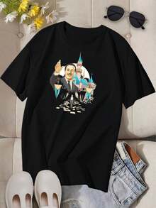 Women's T-Shirts Dreamer T-Shirt Disneyland Epcot Magic Castle Vacation Ladies Apparel Fashion Soft Tops Summer Wear Casual Style Park Theme Adventure - Black - View 3