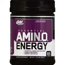 Optimum Nutrition Amino Energy - Pre Workout With Green Tea, BCAA, Amino Acids, Keto Friendly, Green Coffee Extract, 65 Servings (Packaging May Vary) - Grape - View 6