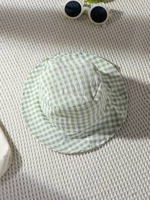 2 pièces/set Nouveau body d'été unisexe avec ours décoratif brodé jacquard, col rond - Kaki - Voir 5