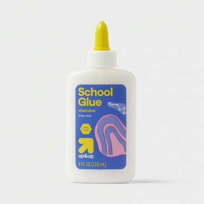 4oz Washable School Glue - : Liquid Kids Glue Bottle, , White, Art & Stationery Supplies Limited-Time Offer