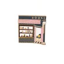 Cartoon Bookstore Enamel Pin Custom Decorative Brooches Ornaments Lapel Bag Badges Jewelry Gifts Pin Pin For Clothes Bag Charm Backpack For School Office Accessories Shirts Jacket Halloween Autumn-Winter Accessories,Suitable For Teens, Youth,Men,Casual, Outdoor, Athletic, Vacation, Graduation Gifts, Birthday, Daily Wear Clothes Pin Funny Cute Teacher Gifts Costume Accessories Bag Charms Christmas Men Gifts Bag Pins - 彩色 - 查看 7
