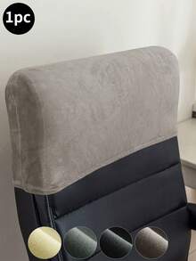 1 chiếc bọc tựa đầu ghế văn phòng bằng vải nhung hình cáo bạc, thiết kế tối giản, chống bẩn, chống mồ hôi, chống ố vàng, thích hợp cho ghế văn phòng, phòng học. - Nhiều màu - Xem 1