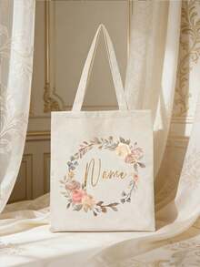 Customized Shopping Bag, Upload Image To Customize Reusable Tote Bag, Customizable With Pictures And Text - Multicolor - View 5