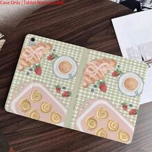 1 件乡村格子翻盖平板电脑保护套，带多角度支架和笔槽，适用于 iPad Pro (M5)/ Air (M3)/ 11 英寸 (A16)/ 10.9/10.2/ Air 第五代/Pro 11/第十代/9.7/Air 2/ (第七代)/ (第八代)/ Air 4/5/ Pro 11/ 第十代 10.9 英寸 2022 款 - 彩色 - 查看 3