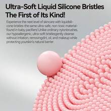 Rechargeable Silicone Facial Cleansing Brush For Women & Men - 5 Modes Waterproof Face Scrubber With Heat Massage, Deep Cleansing & Exfoliating Electric Face Brush (Pink) - Multicolor - View 7