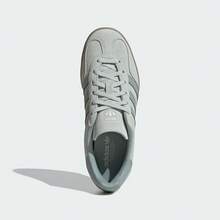 Adidas Originals Giày thể thao thường ngày unisex GAZELLE INDOOR W, cổ thấp IH9219 - Màu xanh Bạc hà - Xem 4
