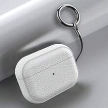 Ốp tai nghe TPU cao cấp dập nổi họa tiết vải thiều, kèm móc khóa, tiện dụng, mềm mại, có thể tùy chỉnh tên hoặc chữ cái, tương thích với iPhone 1 2 3 4 Pro 2 Pro 3 4 - Nhiều màu - Xem 10