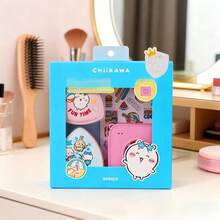 Miniso Chiikawa Series Cute Makeup Sponge Set, Soft Material Fits Skin, Dual Use Dry And Wet To Meet Various Makeup Needs, Comes With Storage Box For Easy Organization And Carrying, Suitable For Daily Makeup And Touch-Ups (1pc) - Multicolor - View 4