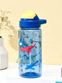 1個 650ml 兒童水壺，中性款，附吸管，便攜式，適合學生返校使用 - 彩色 - 查看 17