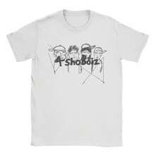 Kpop Jay Park Lngshot  Pure Cotton T Shirt For Men Summer  Aesthetic T Shirts Comfortable Harajuku Tees Big Size Printed Clothes - 白色 - 查看 1