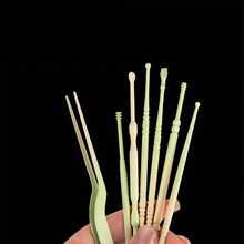 8pcs Premium Stainless Steel Ear Cleaning Tool Set, Gradient Design, Comfortable Grip, Easy Ear Canal Cleaning, Exquisite Portable, Travel Essential - View 5