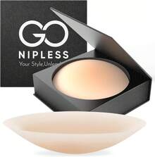 Nipple Covers Women-Dermatologist Approved Sticky Bra, Reusable Silicone Pasties, Breast Petals A-DD Strapless & Backless Wear - 1 - View 1