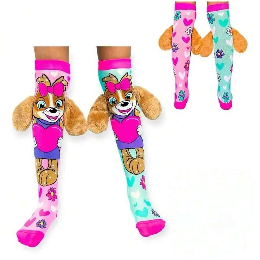 3D Fun Kids' High-Top Socks, One Size, Random Colors, Boy Or Girl MI 3D - A5 - View 1