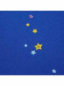 Autumn/Winter Streetwear Hip Hoodie With Spiderweb Print, Fashionable Sporty Hoodie - Màu xanh lam - Xem 6