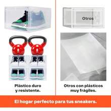 Shoe Storage Box - رمادي - مشاهدة 6