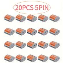20个5针快速连接器套装 - 20PCS 5 PIN - 查看 8