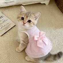 Pet Dress, Dog Clothes, Cat Princess Dress - Pink - View 7