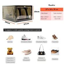 Shoe Storage Box - رمادي - مشاهدة 5