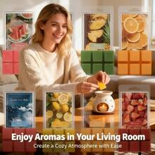 High Quality Soy Wax Scented Candles, Long-Lasting Fragrance Suitable For Indoor Use, Beautiful Decor And Sweet Gifts, Suitable For Various Festivals And Gift Giving - A - View 6