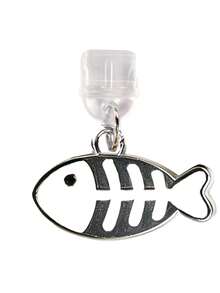 1pc Customized Dust Plug Charm, Personalized Name Applicable For Various Micro-USB, USB-C/Type-C, Apple Lightning Ports - Silver - View 11