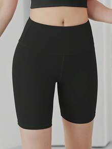 4Pack High-Waisted Yoga Pants - Breathable, High Stretch, Butt Lifting, Tummy Control, Comfortable And Soft, Sports Yoga Cycling, Women's Clothing, Spring/Summer Fashion - 紫色+黑色+藍色+卡其色 - 查看 2