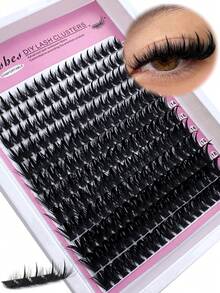 300D/200D/160D/100D/60D Spikes Eyelashes 2 IN 1 Lash Clusters Long 10-18mm Lash Spikes Lower Eyelashes 120pcs/144pcs/168pcs/216pcs/240pcs Eyelash Clusters Volume Individual Lashes DIY Spiky Lash Extension Manga Cluster Eyelash Extensions Mink Strips Lashes Thick - D - Xem 13